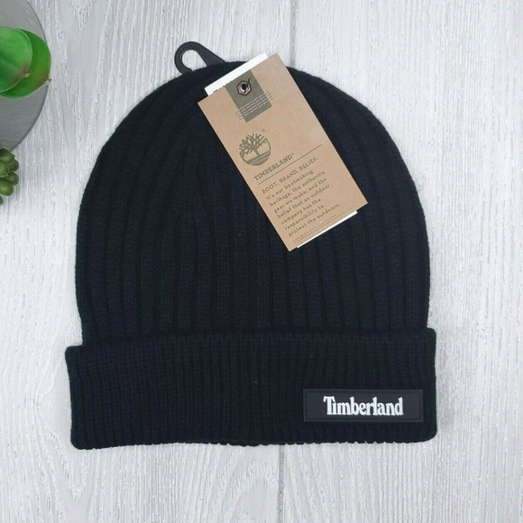 Timberland Other - Timberland Men’s Ribbed Cuff Beanie Winter Hat New